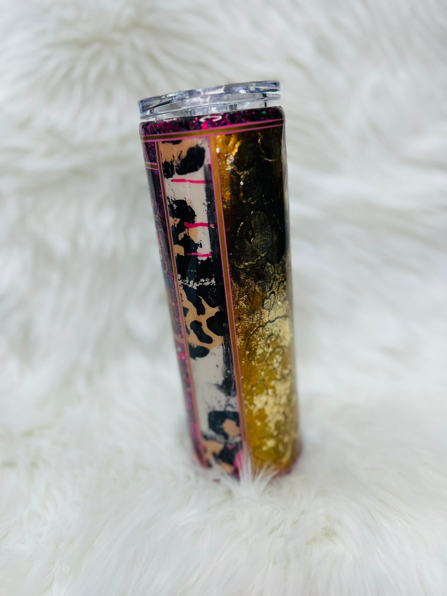 Dark Roses Multimedia 30 oz Skinny Tumbler