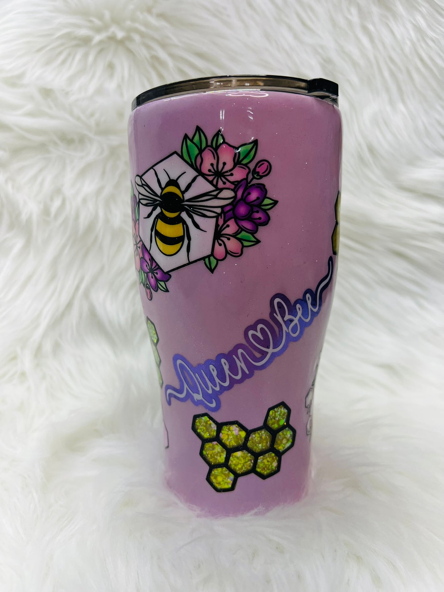 Queen Bee 30 oz Curve Tumbler
