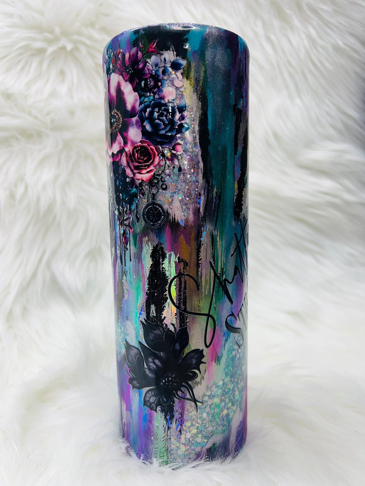 Shattered Strength oz Skinny Tumbler