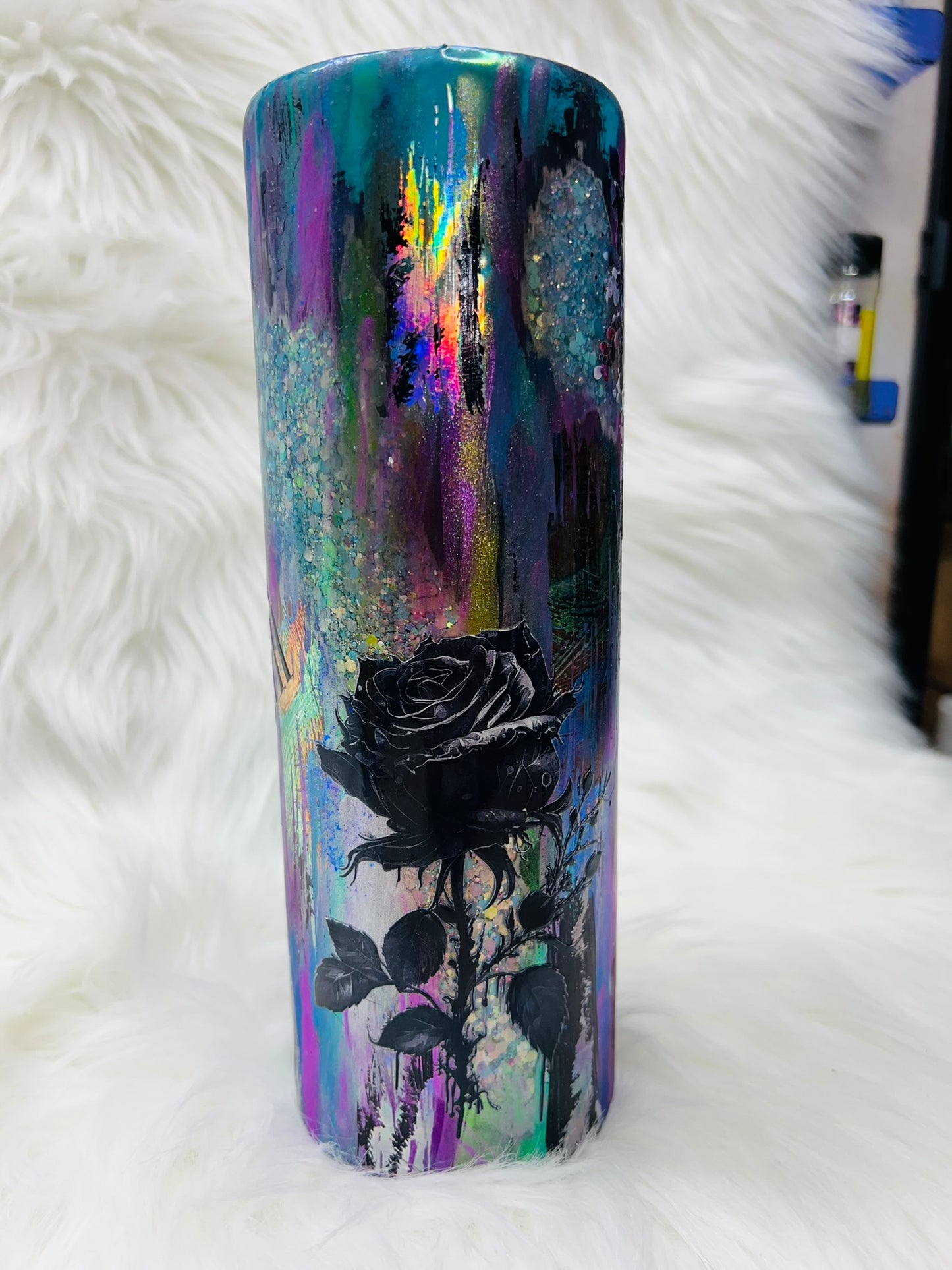 Shattered Strength oz Skinny Tumbler