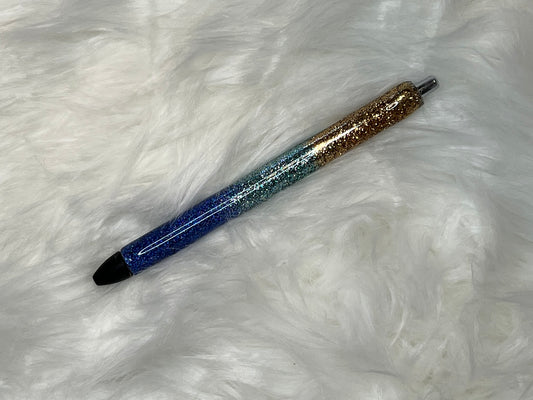 Custom Glitter Beach Pen