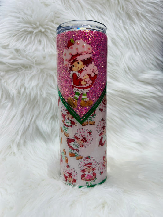 Strawberry Shortcake 30 oz Skinny Tumbler
