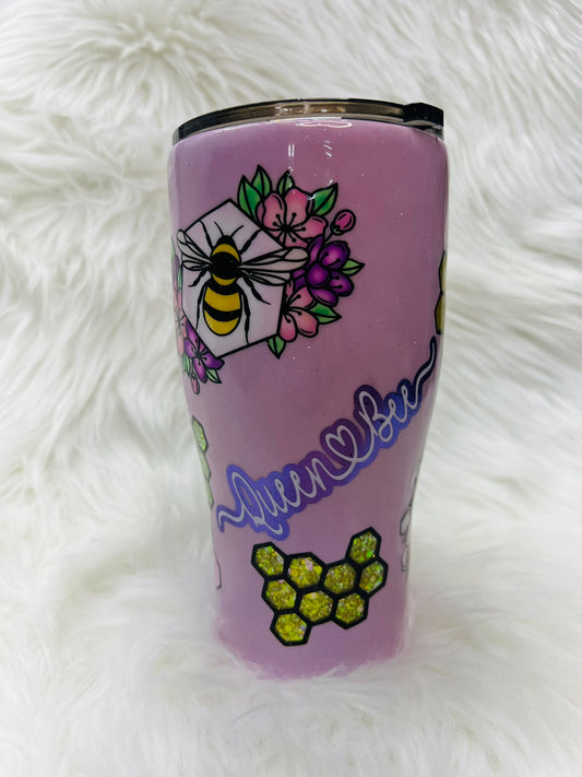 Queen Bee 30 oz Curve Tumbler