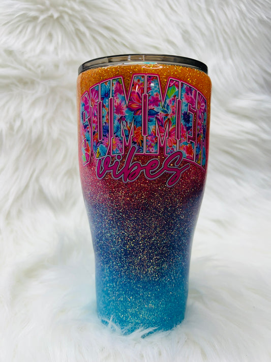 Summer Ombre 30 oz Curve Tumbler