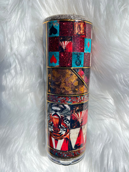 Dark Circus 30 oz Skinny Tumbler