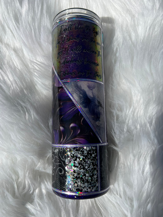 Lucious Purple 30 oz Skinny Tumbler
