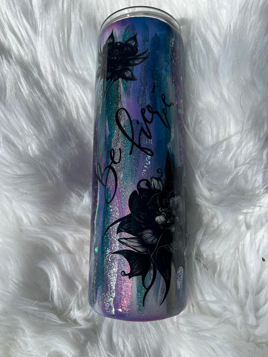 Be Fierce 30 oz Skinny Tumbler