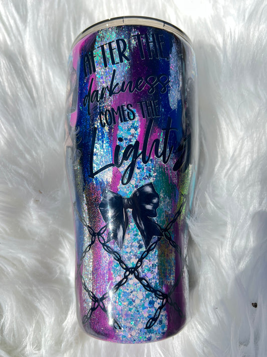 After the Darkness 30 oz Curve Tumbler