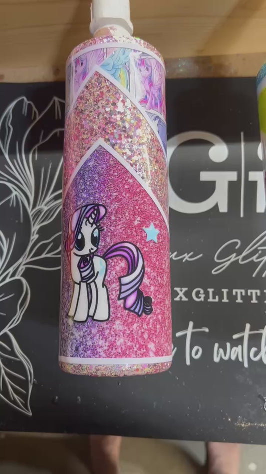 My Little Pony Inspired 30 oz skinny tumbler